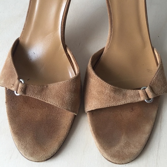 Kenneth Cole 3" high heeled slides - Picture 3 of 8